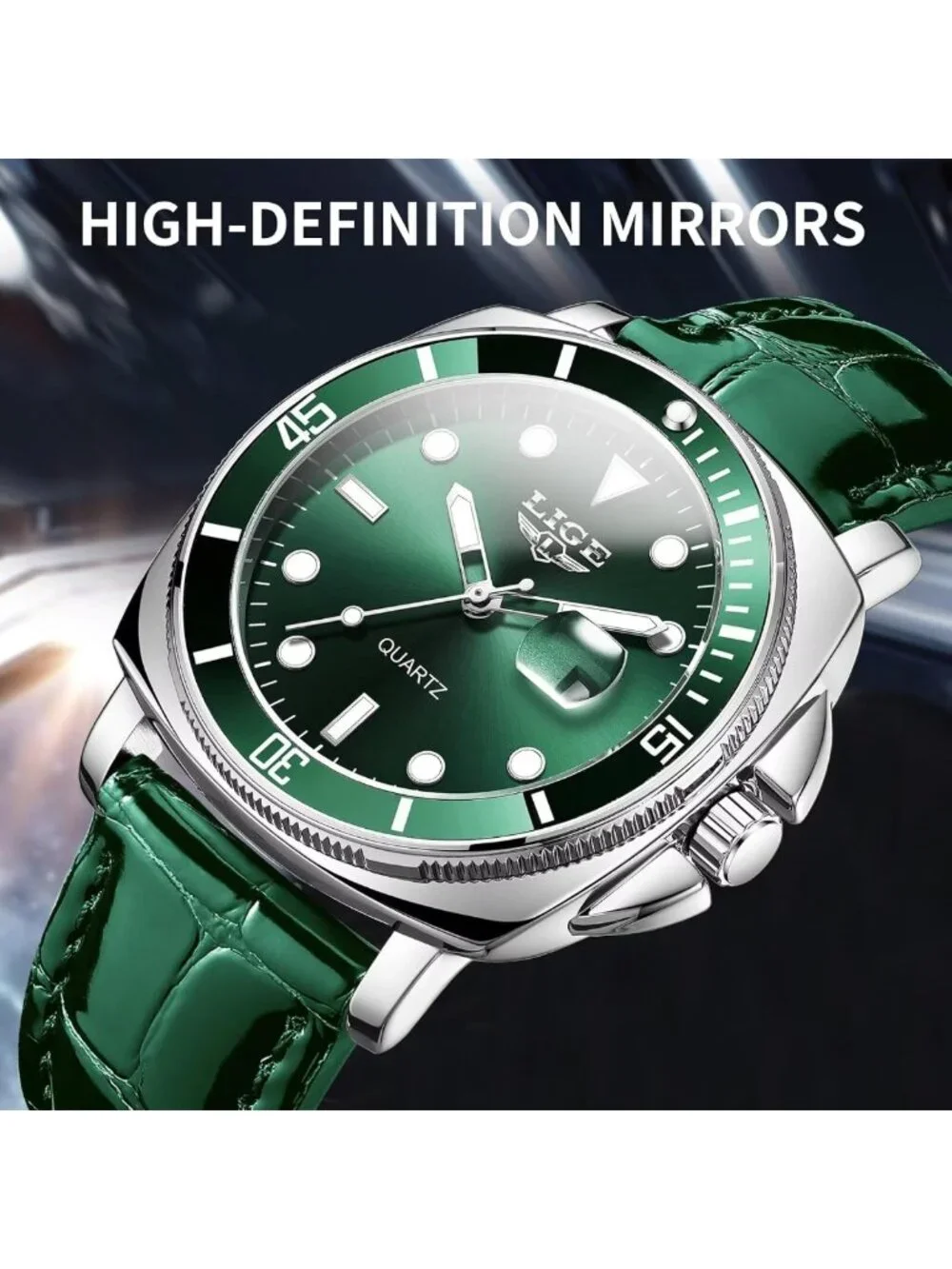 Waterproof Men's Dress Watch - Stylish Quartz Analog with Stainless Steel Band